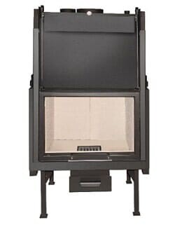 Teplovodní krbová vložka s nerezovým vodním výměníkem NORA, NORA 2 Teplovodní krbová vložka s nerezovým vodním výměníkem NORA, NORA 2