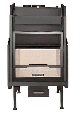 Teplovodní krbová vložka s nerezovým vodním výměníkem NORA, NORA 2 Teplovodní krbová vložka s nerezovým vodním výměníkem NORA, NORA 2