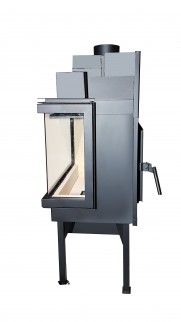 Teplovzdušná krbová vložka rohová se zadním přikládáním AERON R Teplovzdušná krbová vložka rohová se zadním přikládáním AERON R